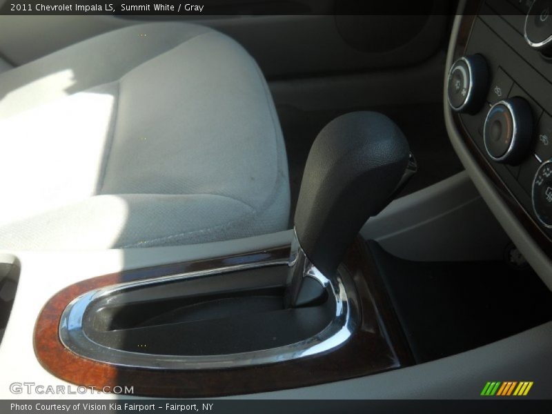 Summit White / Gray 2011 Chevrolet Impala LS