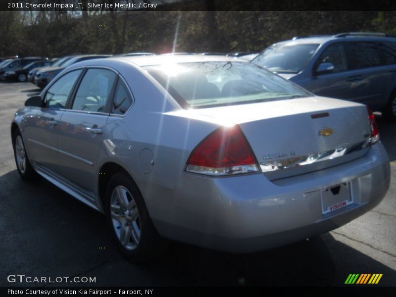 Silver Ice Metallic / Gray 2011 Chevrolet Impala LT