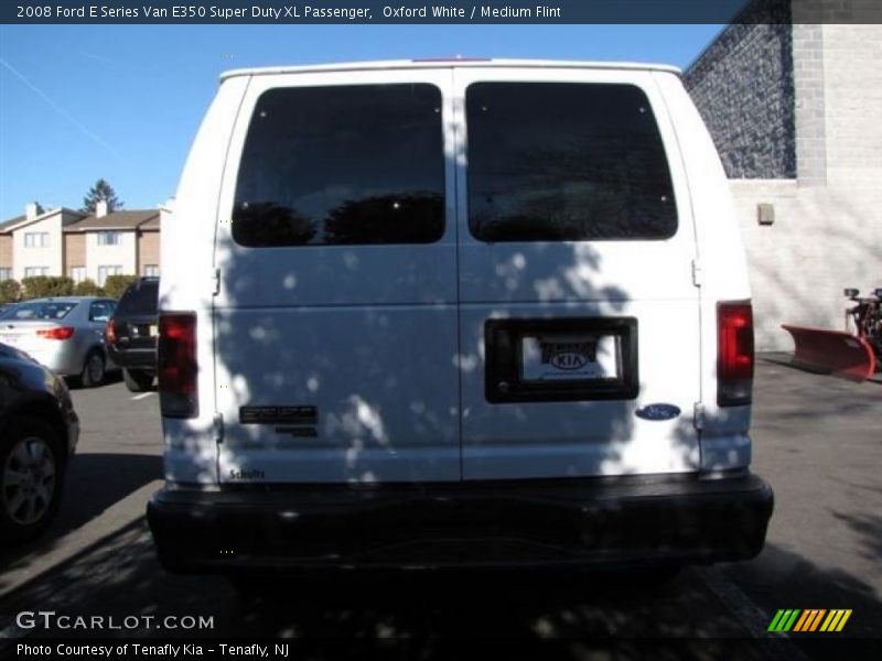 Oxford White / Medium Flint 2008 Ford E Series Van E350 Super Duty XL Passenger