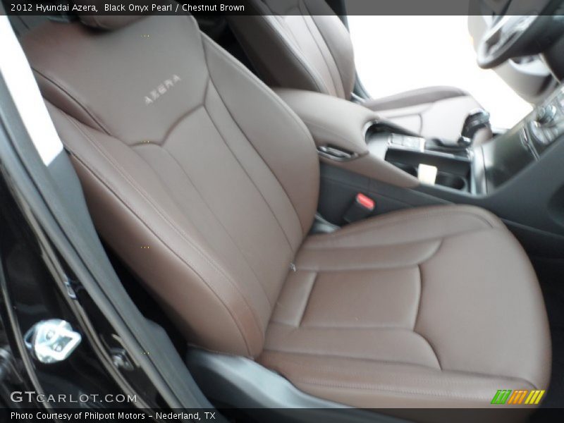  2012 Azera  Chestnut Brown Interior