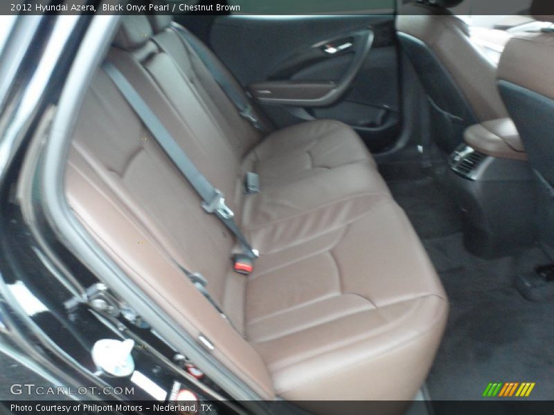  2012 Azera  Chestnut Brown Interior