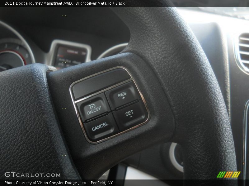 Bright Silver Metallic / Black 2011 Dodge Journey Mainstreet AWD