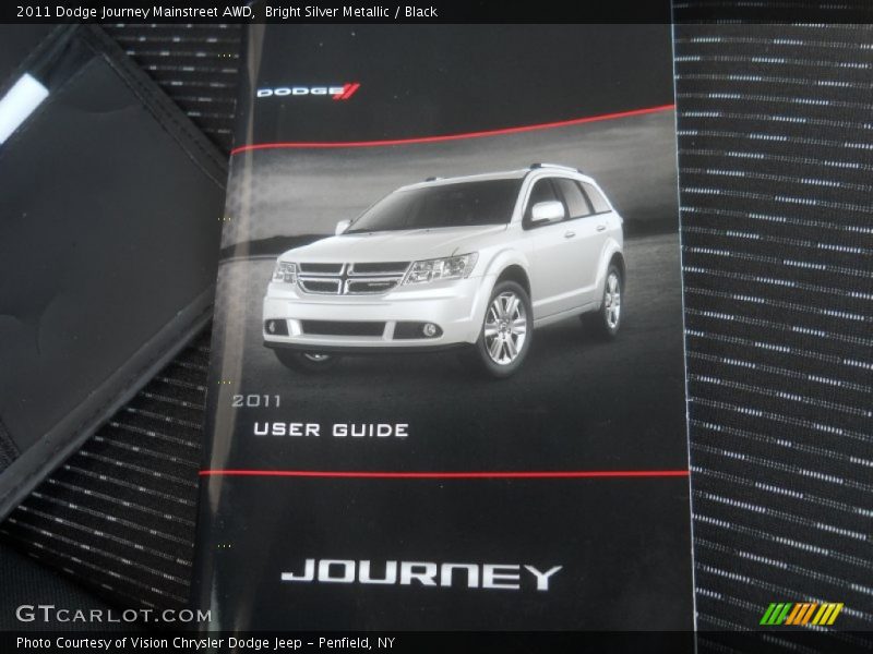 Bright Silver Metallic / Black 2011 Dodge Journey Mainstreet AWD
