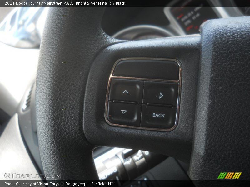 Bright Silver Metallic / Black 2011 Dodge Journey Mainstreet AWD