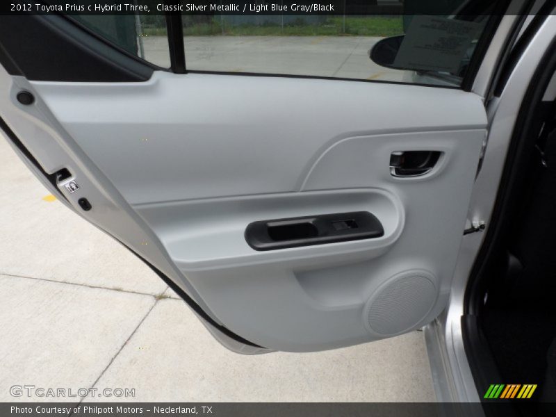 Door Panel of 2012 Prius c Hybrid Three