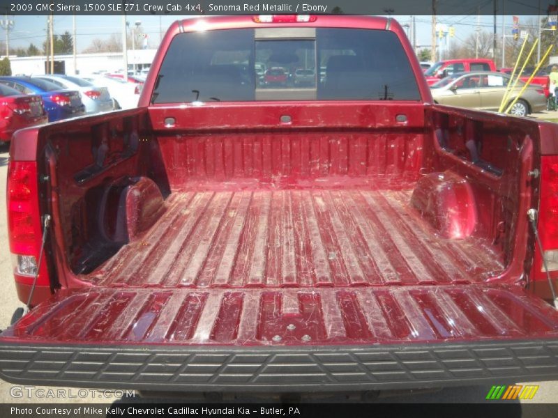 Sonoma Red Metallic / Ebony 2009 GMC Sierra 1500 SLE Z71 Crew Cab 4x4