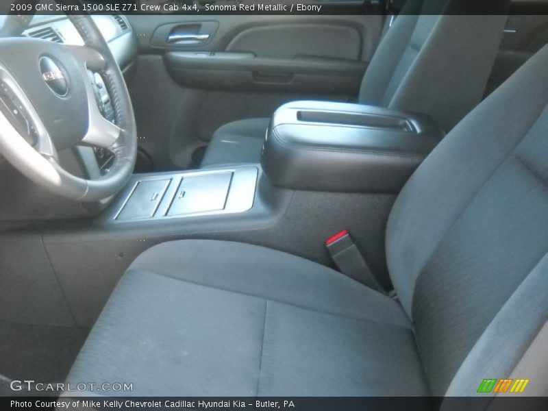 Sonoma Red Metallic / Ebony 2009 GMC Sierra 1500 SLE Z71 Crew Cab 4x4