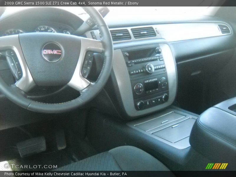 Sonoma Red Metallic / Ebony 2009 GMC Sierra 1500 SLE Z71 Crew Cab 4x4