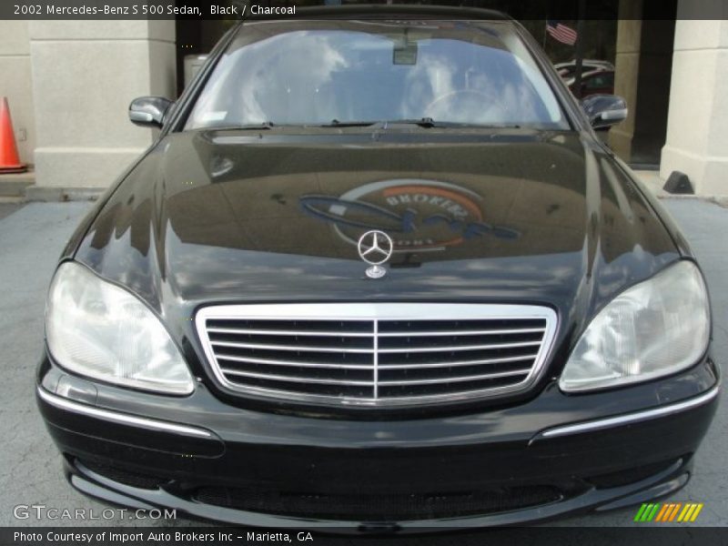 Black / Charcoal 2002 Mercedes-Benz S 500 Sedan