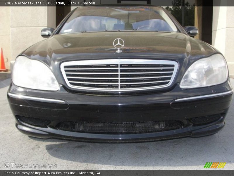 Black / Charcoal 2002 Mercedes-Benz S 500 Sedan