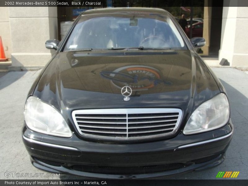 Black / Charcoal 2002 Mercedes-Benz S 500 Sedan