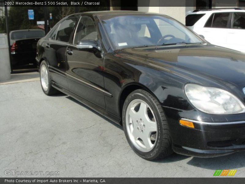 Black / Charcoal 2002 Mercedes-Benz S 500 Sedan