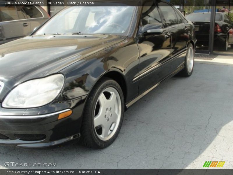 Black / Charcoal 2002 Mercedes-Benz S 500 Sedan