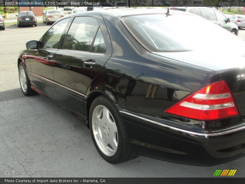 Black / Charcoal 2002 Mercedes-Benz S 500 Sedan