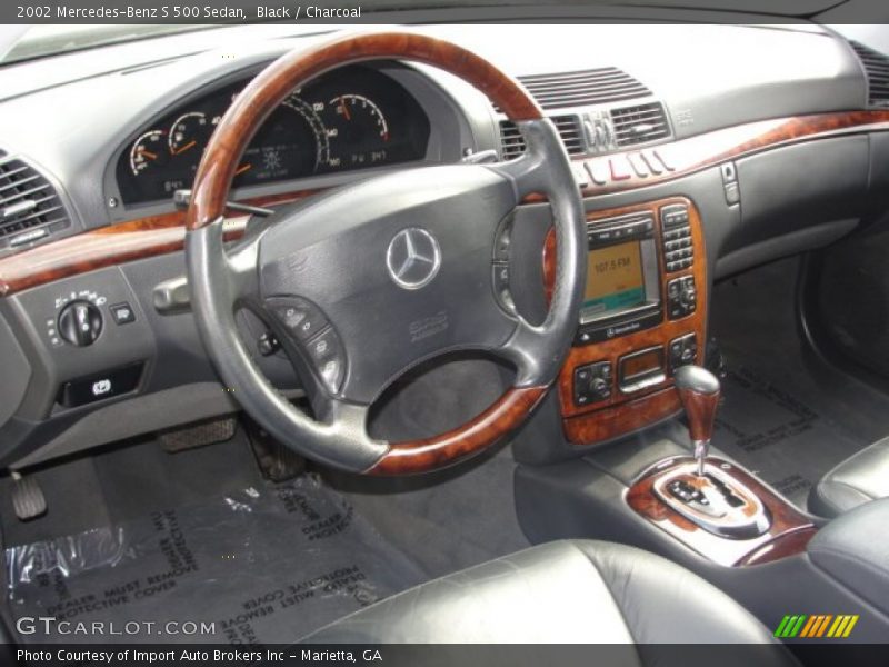 Black / Charcoal 2002 Mercedes-Benz S 500 Sedan