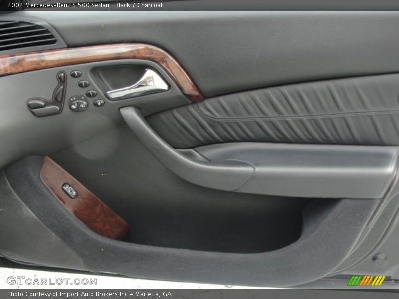 Black / Charcoal 2002 Mercedes-Benz S 500 Sedan