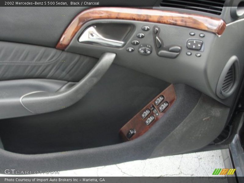 Black / Charcoal 2002 Mercedes-Benz S 500 Sedan