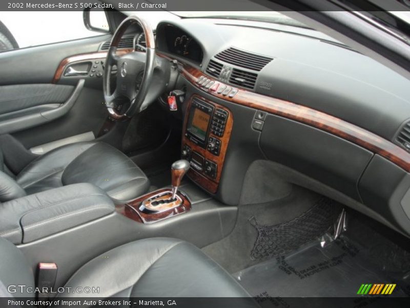 Black / Charcoal 2002 Mercedes-Benz S 500 Sedan