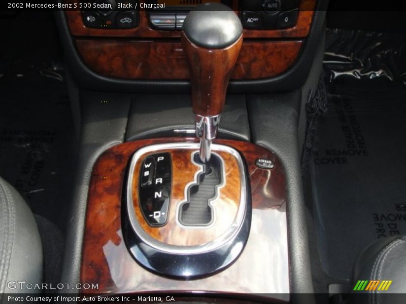 Black / Charcoal 2002 Mercedes-Benz S 500 Sedan