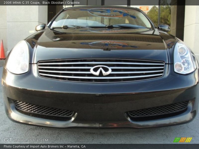 Black Obsidian / Graphite 2006 Infiniti G 35 Coupe