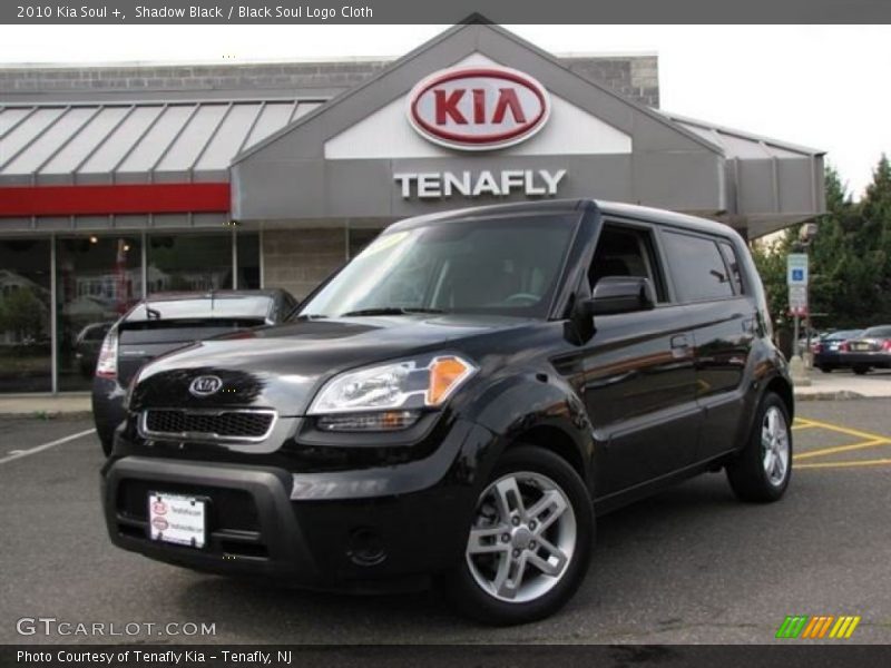 Shadow Black / Black Soul Logo Cloth 2010 Kia Soul +