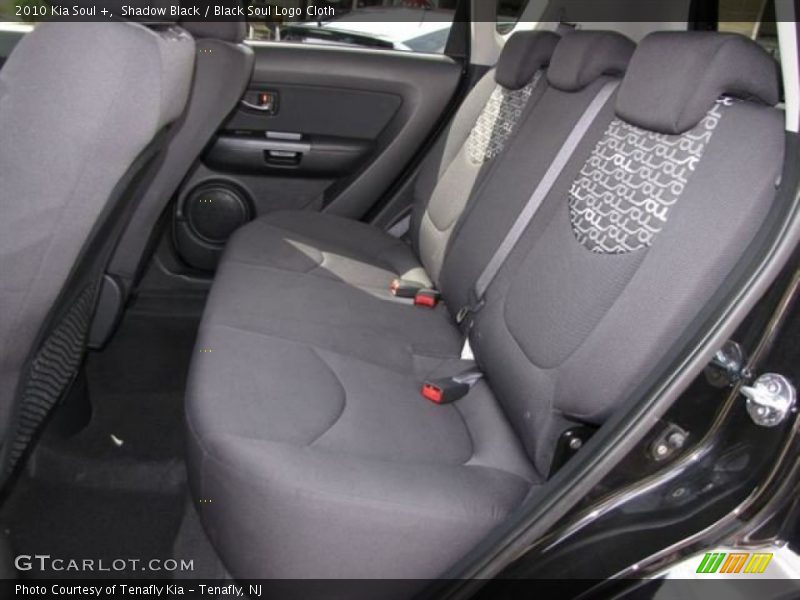 Rear Seat of 2010 Soul +