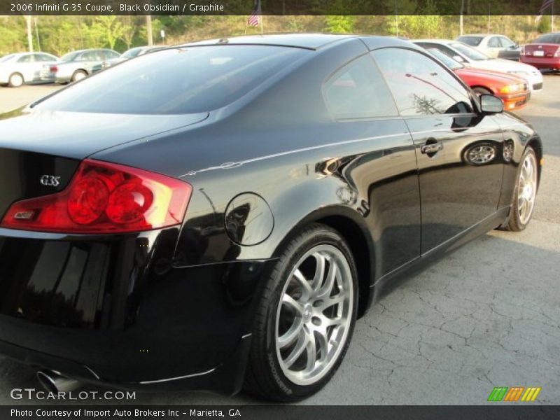 Black Obsidian / Graphite 2006 Infiniti G 35 Coupe