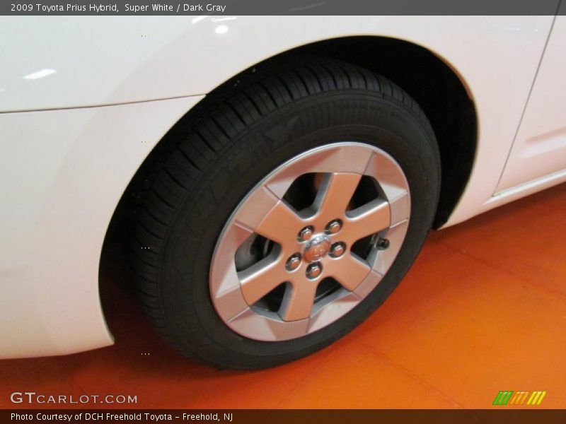 Super White / Dark Gray 2009 Toyota Prius Hybrid