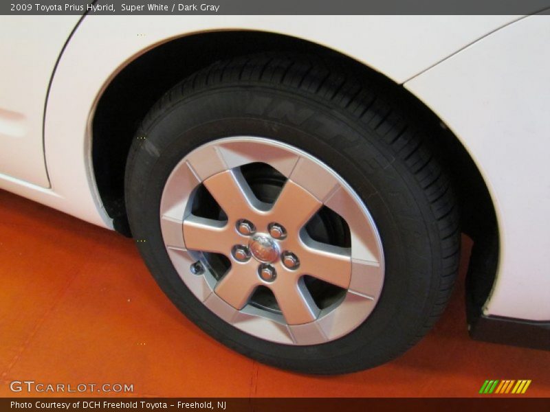Super White / Dark Gray 2009 Toyota Prius Hybrid