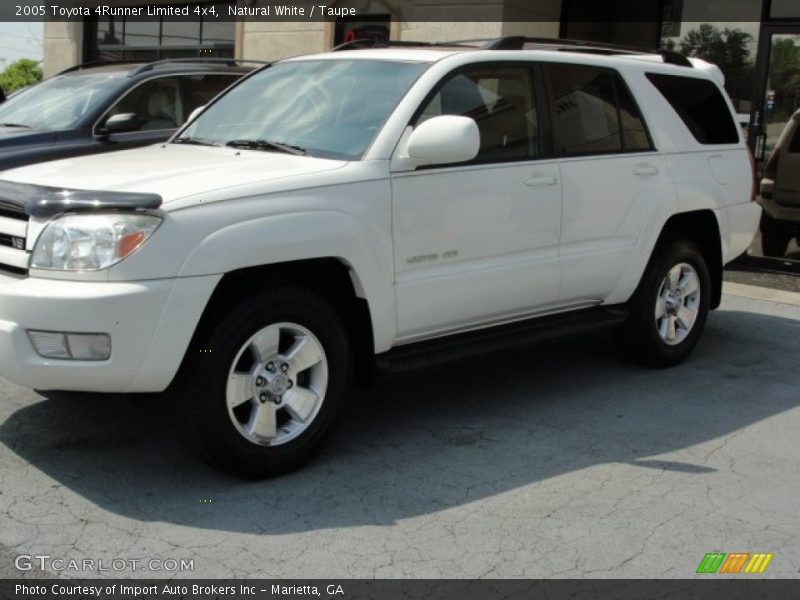 Natural White / Taupe 2005 Toyota 4Runner Limited 4x4