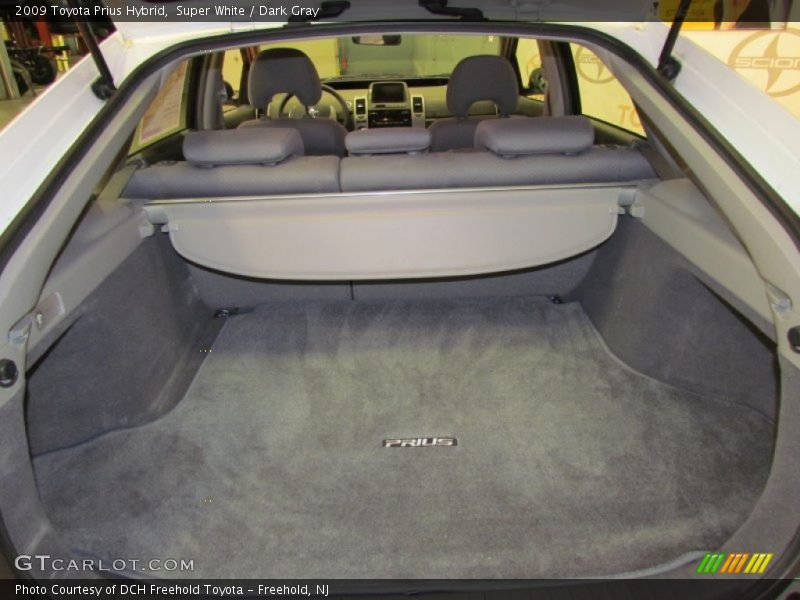 Super White / Dark Gray 2009 Toyota Prius Hybrid