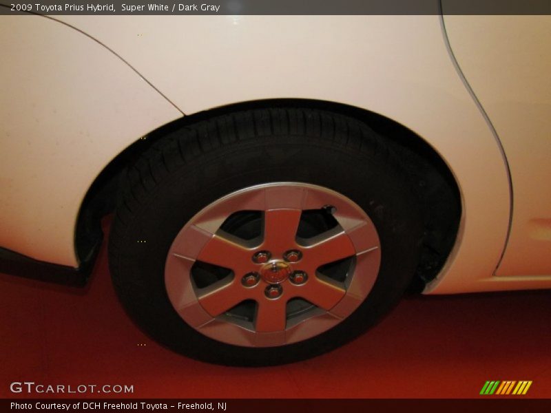 Super White / Dark Gray 2009 Toyota Prius Hybrid
