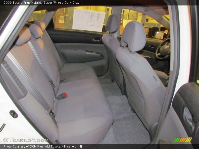Super White / Dark Gray 2009 Toyota Prius Hybrid