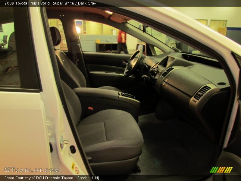 Super White / Dark Gray 2009 Toyota Prius Hybrid