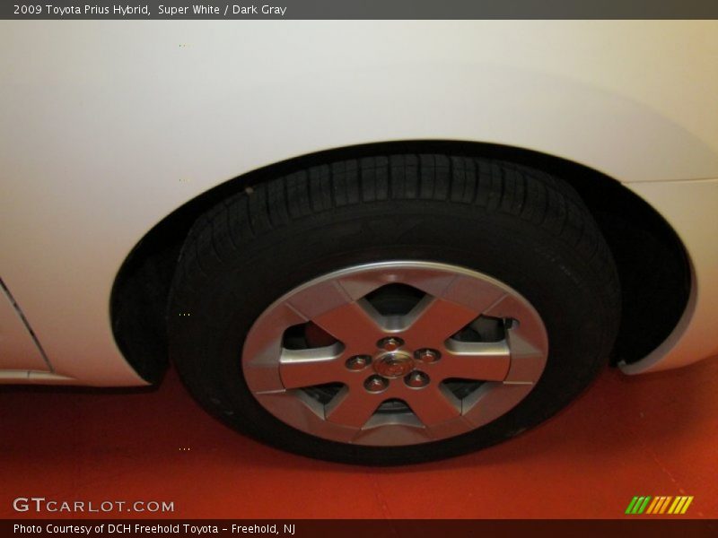 Super White / Dark Gray 2009 Toyota Prius Hybrid