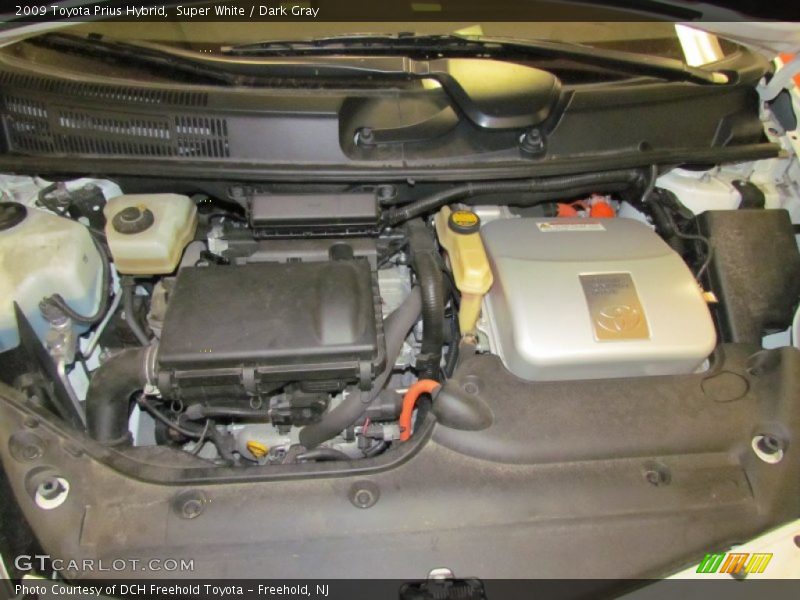 Super White / Dark Gray 2009 Toyota Prius Hybrid