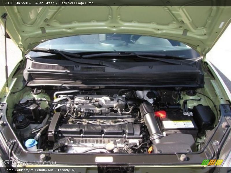 Alien Green / Black Soul Logo Cloth 2010 Kia Soul +