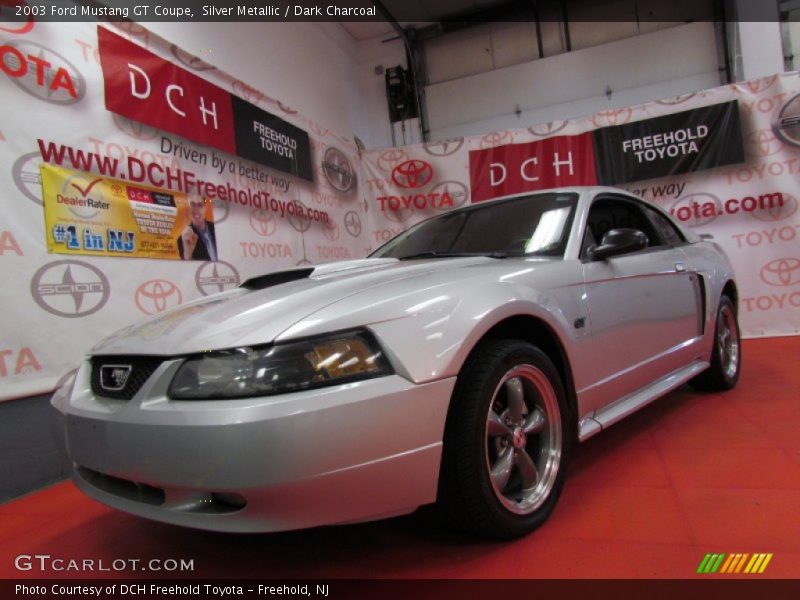 Silver Metallic / Dark Charcoal 2003 Ford Mustang GT Coupe