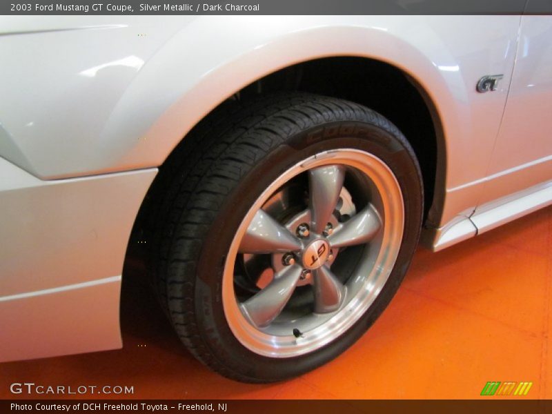 Silver Metallic / Dark Charcoal 2003 Ford Mustang GT Coupe