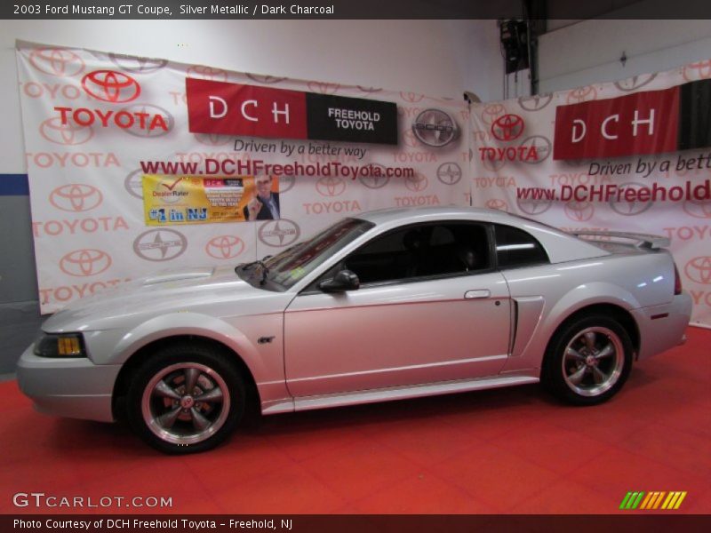 Silver Metallic / Dark Charcoal 2003 Ford Mustang GT Coupe