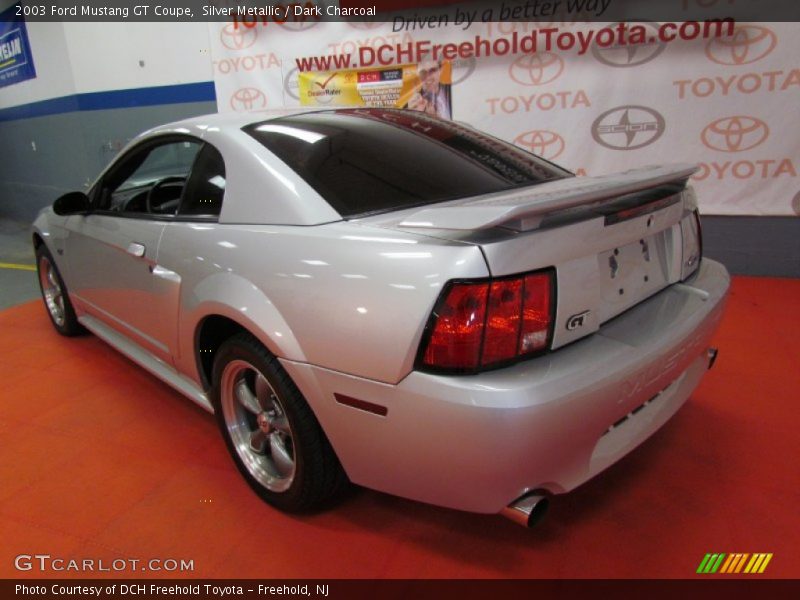 Silver Metallic / Dark Charcoal 2003 Ford Mustang GT Coupe