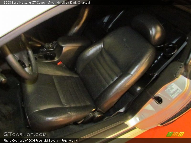 Silver Metallic / Dark Charcoal 2003 Ford Mustang GT Coupe