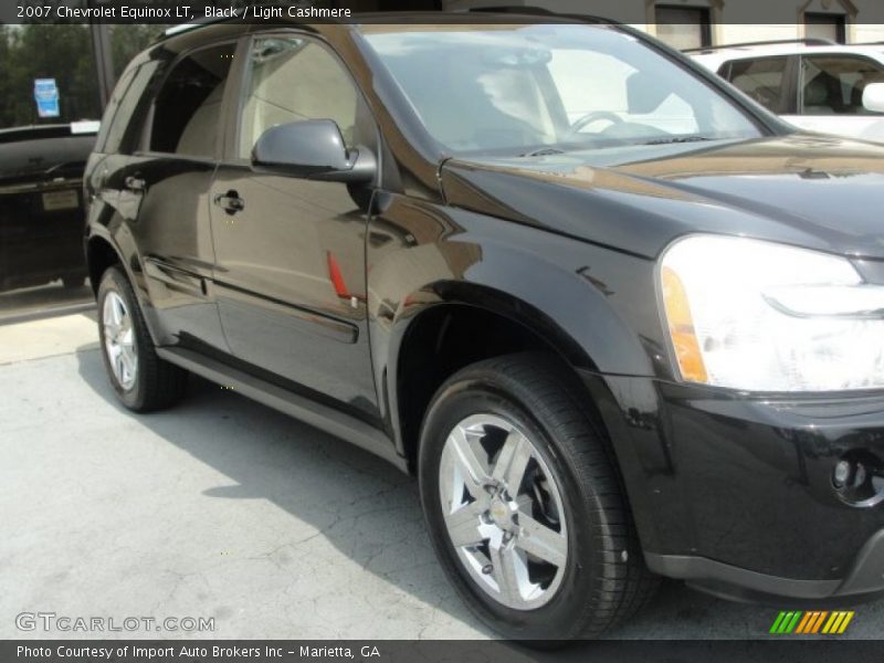 Black / Light Cashmere 2007 Chevrolet Equinox LT