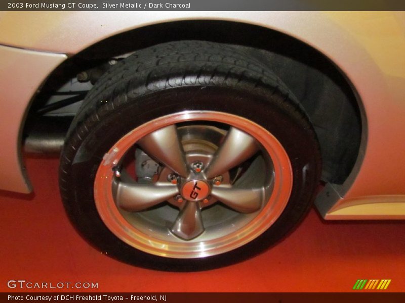 Silver Metallic / Dark Charcoal 2003 Ford Mustang GT Coupe