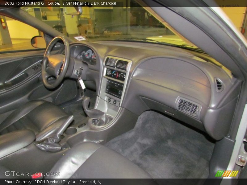 Silver Metallic / Dark Charcoal 2003 Ford Mustang GT Coupe