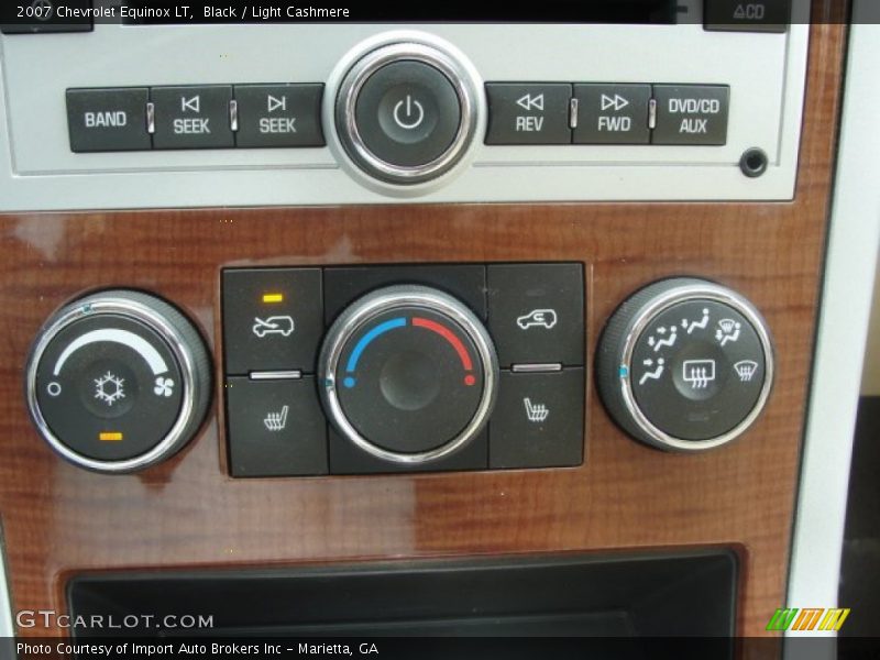 Black / Light Cashmere 2007 Chevrolet Equinox LT