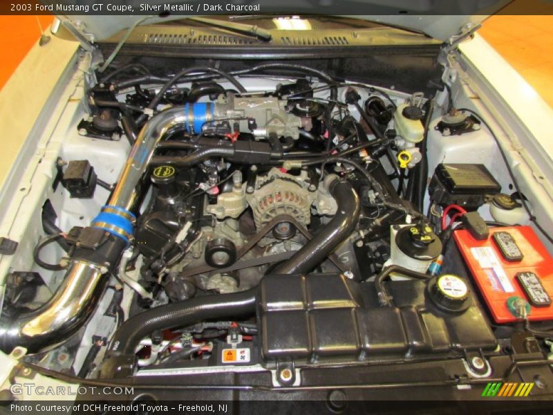 Silver Metallic / Dark Charcoal 2003 Ford Mustang GT Coupe