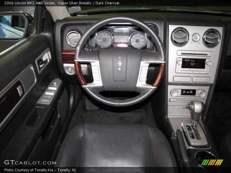 Vapor Silver Metallic / Dark Charcoal 2009 Lincoln MKZ AWD Sedan