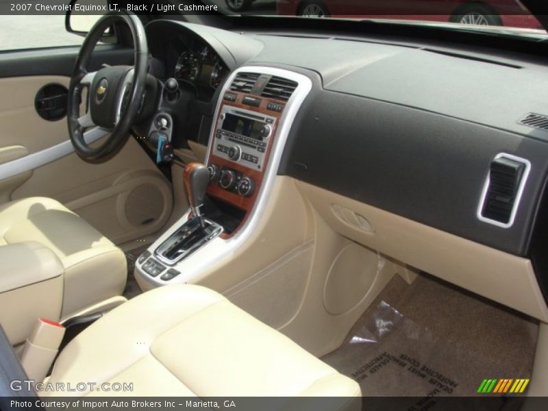 Black / Light Cashmere 2007 Chevrolet Equinox LT