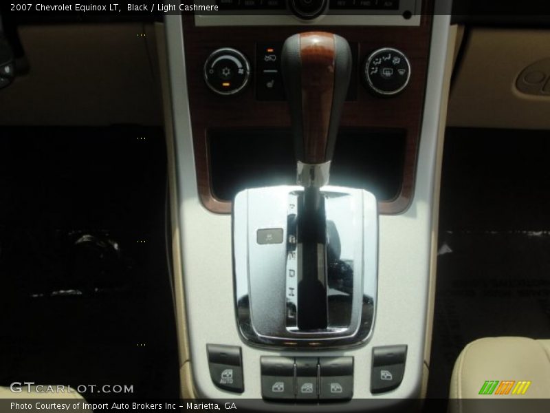 Black / Light Cashmere 2007 Chevrolet Equinox LT